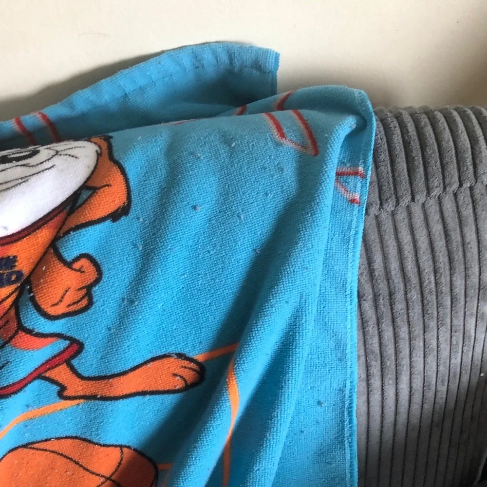 Looney Tunes Graphic Tee — Turquoise & Orange